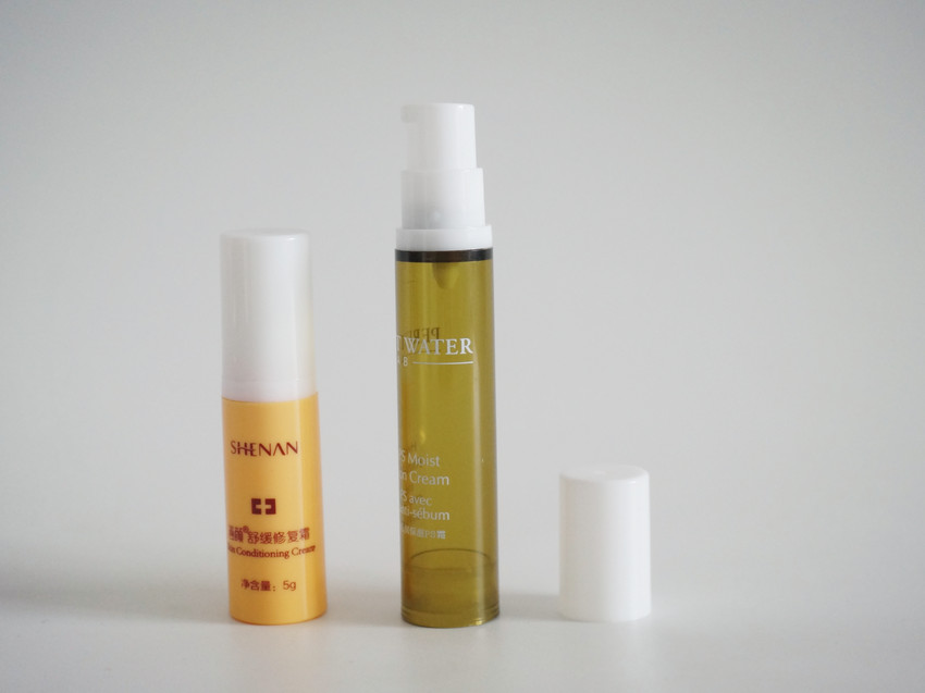 travelling cosmetic airless container,