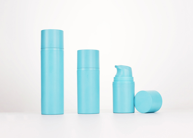 PCR PP Airless Cosmetic Pump Bottle custom sustainable packaging