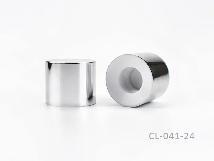 Aluminum Sheathed Bottle Cap For Cosmetic Bottles