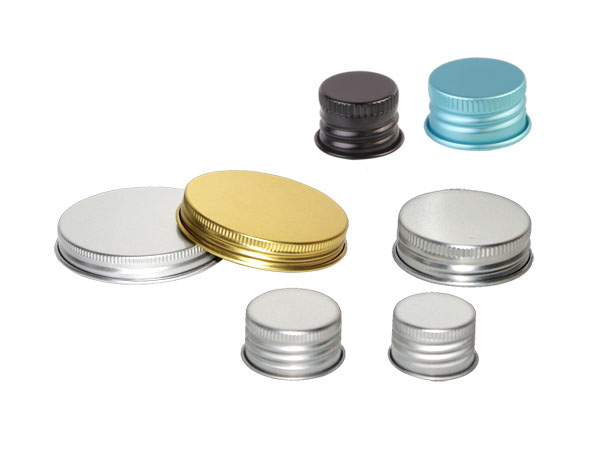 Continuous Thread Aluminum Bottle Caps Wholesale & Custom