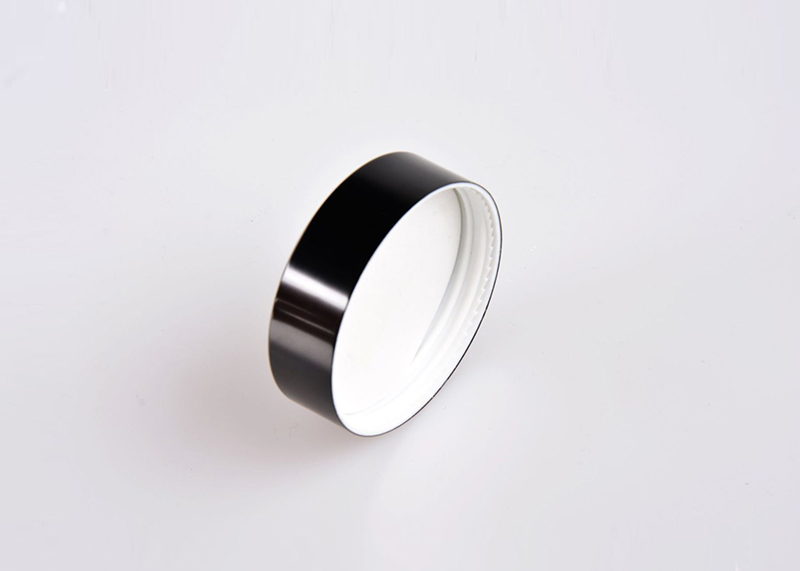 Aluminum Shell Cosmetic Jar Cap Closure For Skincare 48mm