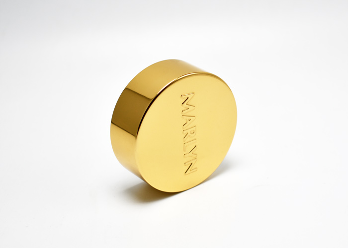 Plastic Jar Cap With Aluminum Shell For Cosmetic & Skincare Jars