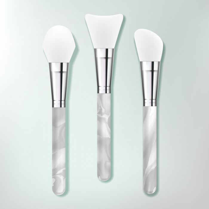 cosmetic spatula, makeup scoop as beauty accessory
