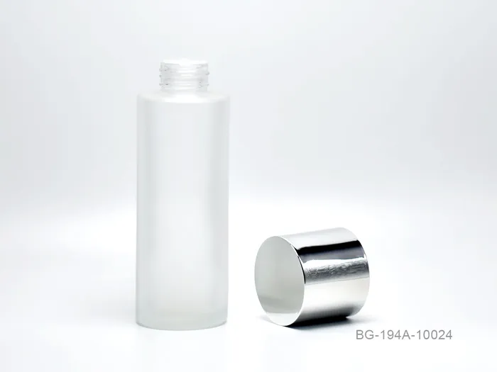 Glass Cosmetic Bottle With Cap For Facial Toner
