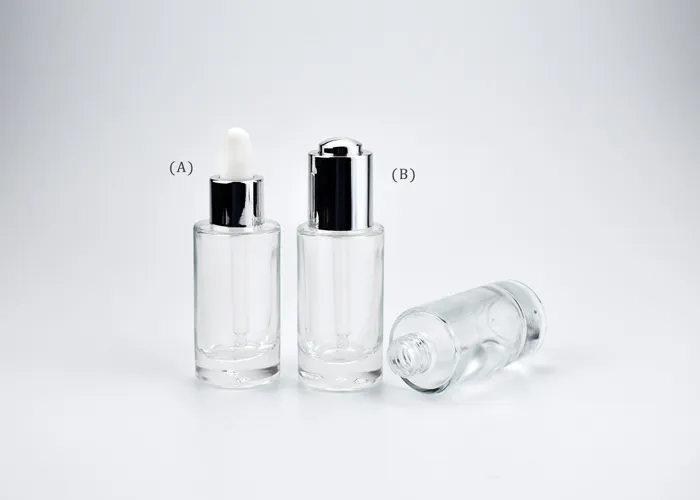 Plastic Push Button Dropper Pipette For Beauty Oil & Serum