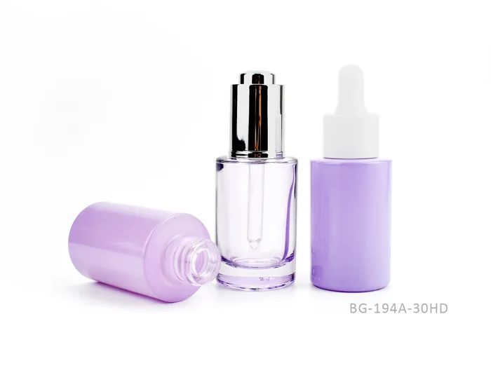 Heavy Glass Serum Bottles as Skincare Packaging