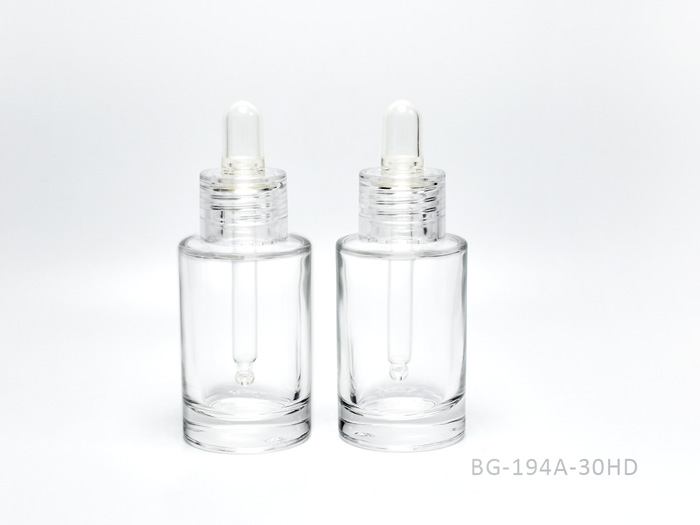 30ml Heavy Glass Serum Bottles as Skincare Packaging