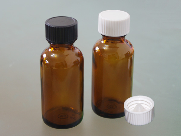 plastic screw cap for essential oil glass bottle