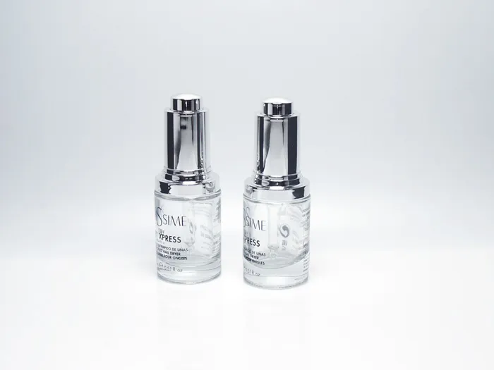 Glass Bottles With Press Droppers