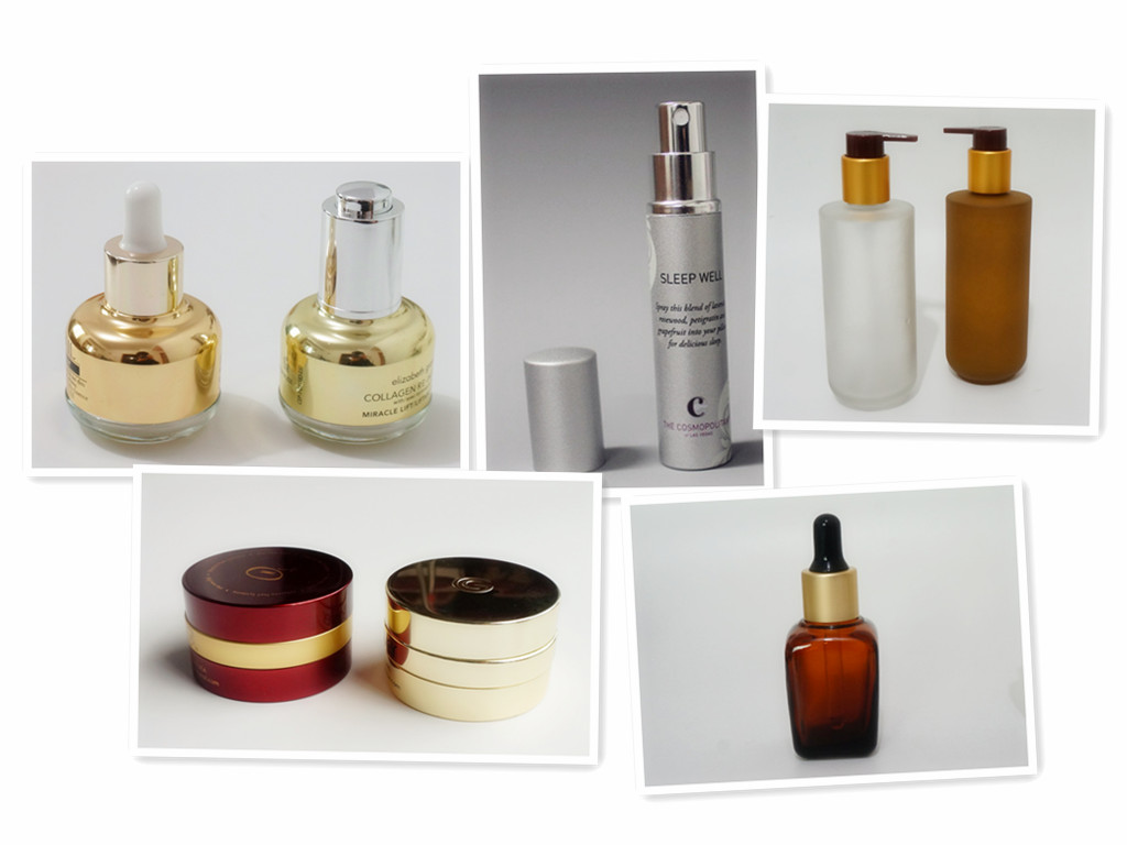 aluminum perfume tube with overcap