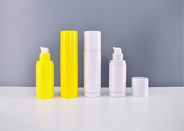 Mono-material Airless Cosmetic Bottle 30ml 50ml sustainable refillable skincare packaging