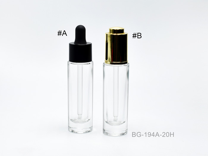 Slim & Tall 20ml Glass Dropper Bottles For Skincare