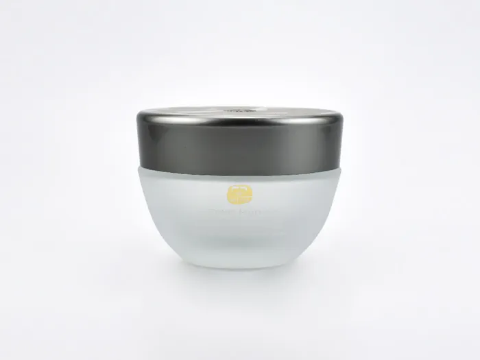 Cone-shaped Glass Cosmetic Jars For Face Cream