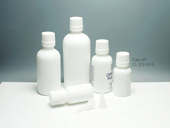 Opal Glass Essential Oil Bottles & Caps