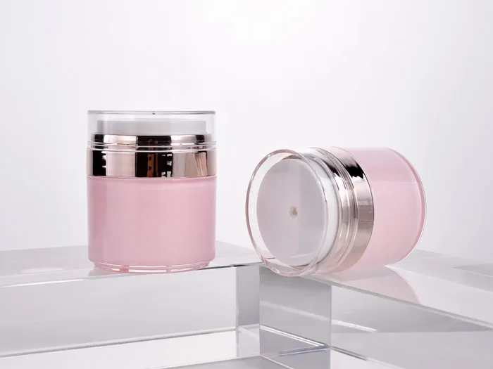 Center-Dispensing Airless Pump Jar Packaging For Cosmetics