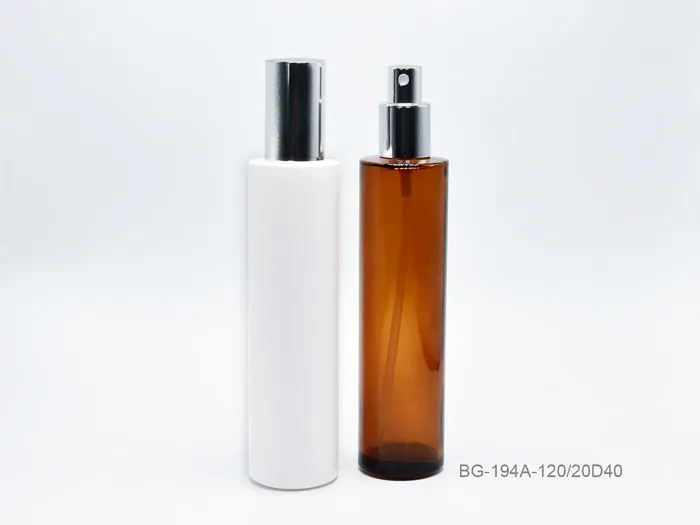 120ml Cylindric Glass Bottle For Beauty