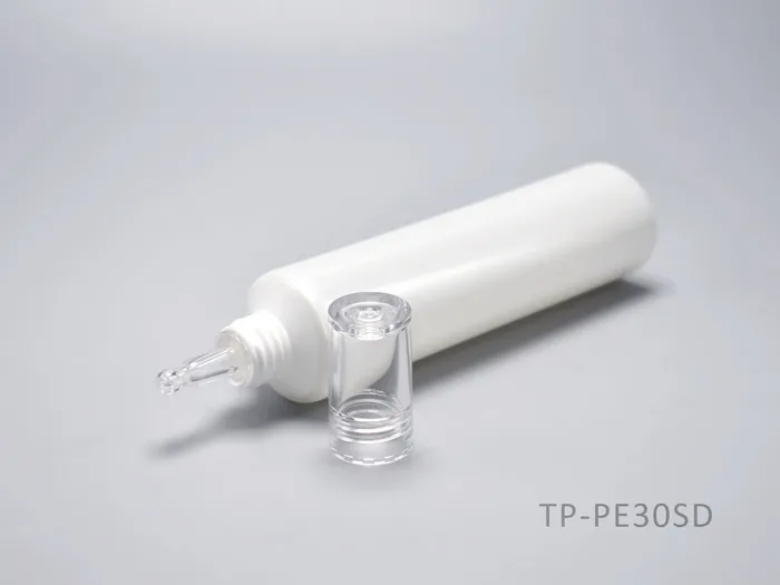 Empty Plastic Dropper Tip Tube Packaging For Cosmetics