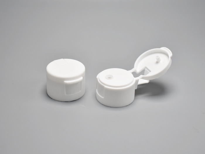 plastic ribbed flip top cap supply