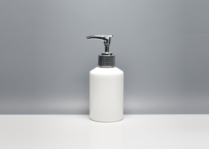 opal white glass primary cosmetic containers