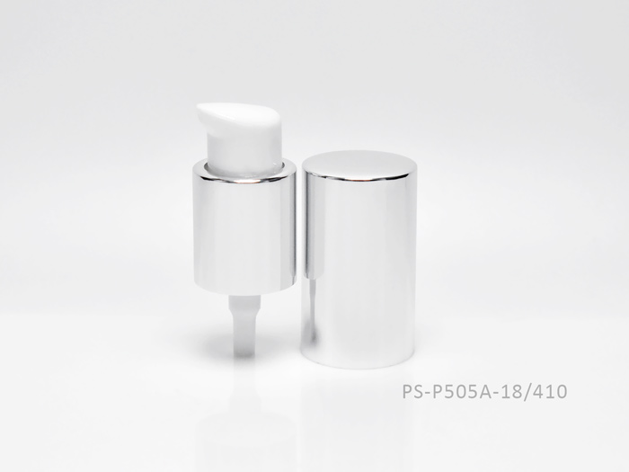 Simple yet chic treatment pump for liquid cosmetics, offering precise dosage control, smooth pumping mechanism, and durable design, ideal for serums, foundations, and moisturizers.