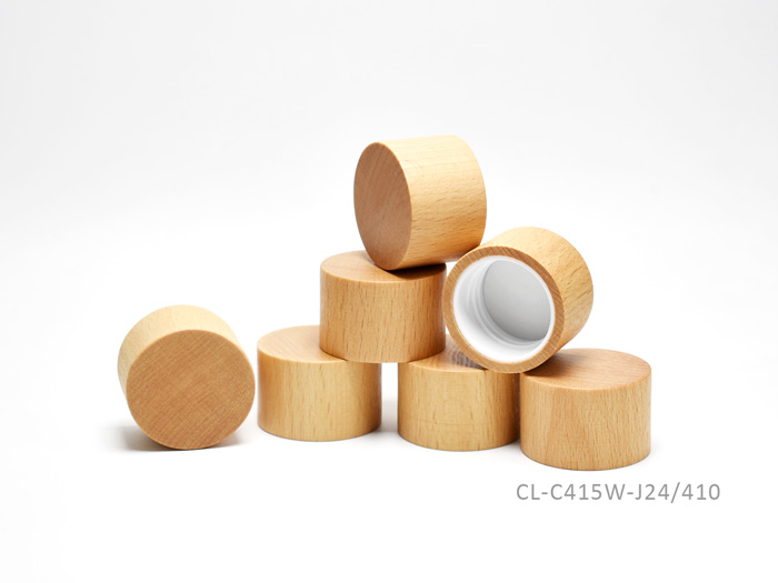 24-410 Wooden Bottle Caps With Plastic For Wholesale & Custom