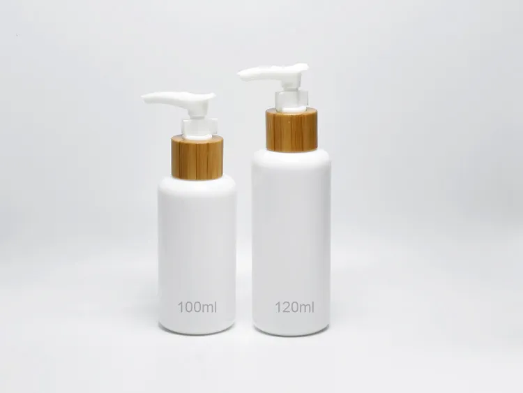 Opal Glass Bottles With Wooden Closures 100ml-120ml