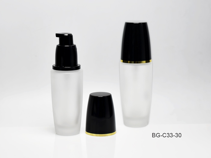 30ml Glass Makeup Bottle For Liquid Foundation