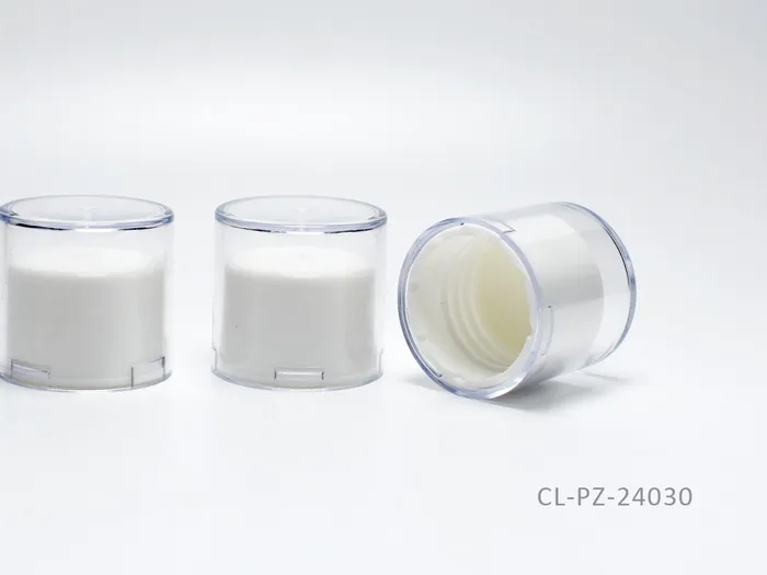 Wholesale Custom Double-wall Wide Plastic Caps For Skincare Bottles