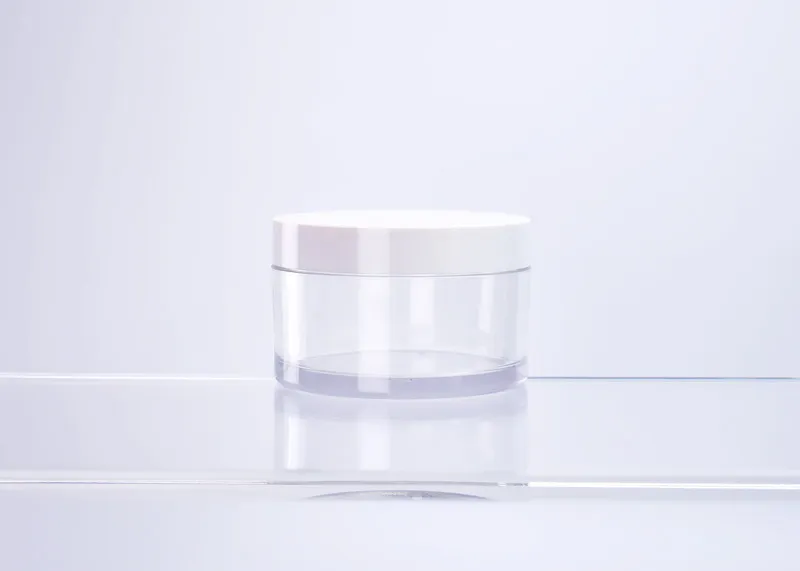 Cylinder Thick-Walled PET Cosmetic Jars 120ml