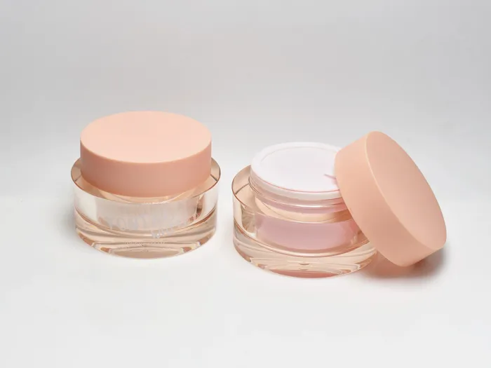 Premium Plastic Cosmetic Jars For Face Cream
