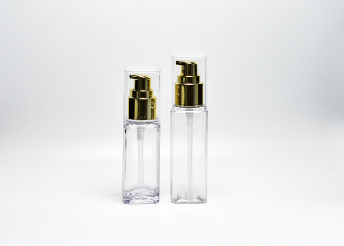 plastic primary cosmetic packaging for skin care products like facial mist, face toner, moisturizer