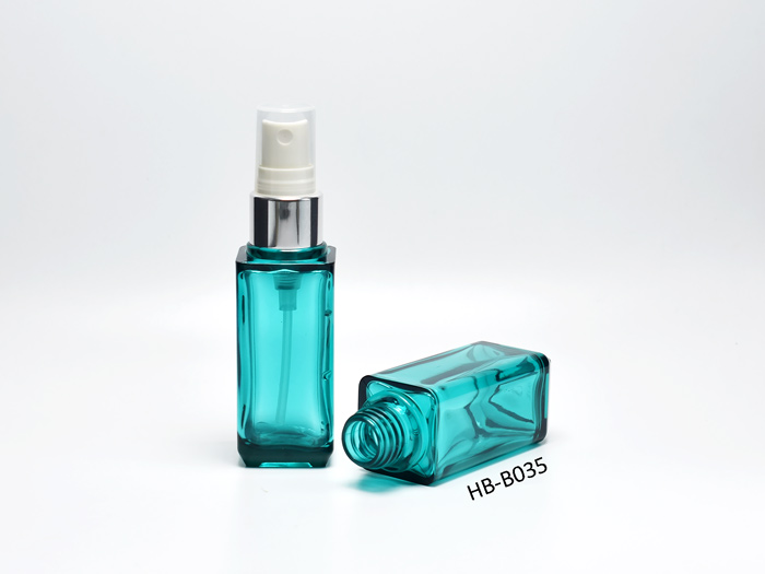 Square Thick-Wall PET Bottle for Cosmetic & Skincare 35ml