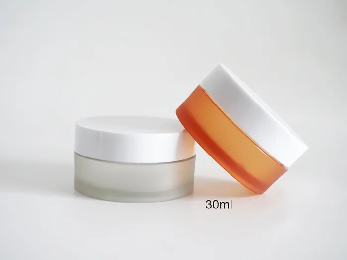 30ml Cylinder Round Thick Wall PET Cosmetic Jars