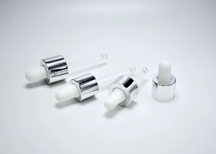 Smooth Double Wall Dropper Cap For Cosmetic & Skincare Serum