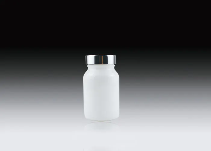 Round Opal Glass Supplement Bottles 60ml