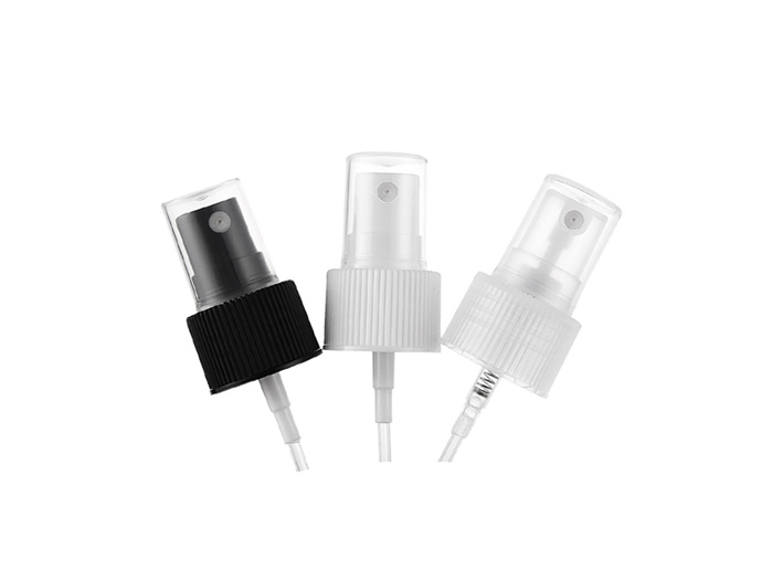 Ribbed Fine Mist Sprayer Plastic PP For Beauty & Personal Care