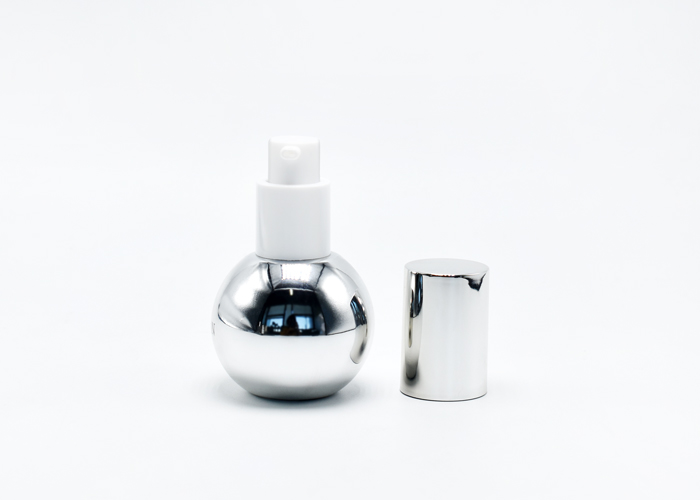 spherical ball glass cosmetic bottles bulk supply