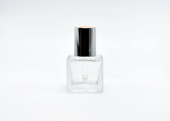 30ml Square Glass Bottle With Pump For Cosmetic & Makeup