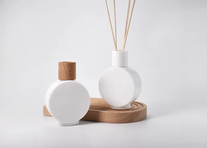 Semicircle Home Fragrance Bottles Opal & Flint Glass 100ml