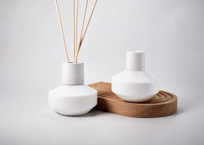 Sphere Glass Reed Diffuser Bottle Premium Look Opal Glass