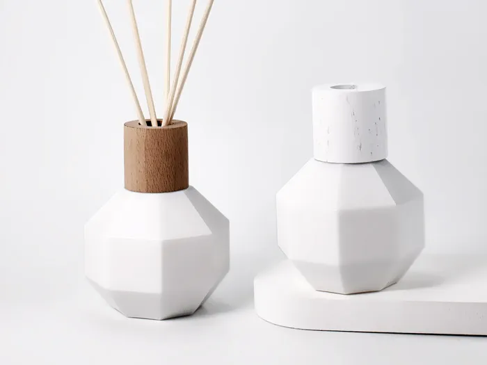 Sphere Glass Reed Diffuser Bottle Premium Look Opal Glass 100m