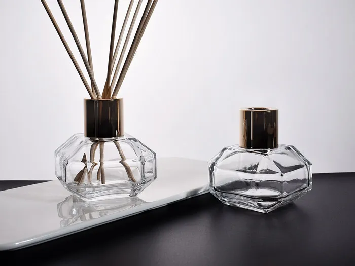 Custom Glass Diffuser Bottle 100ml Luxury Fragrance Bottle