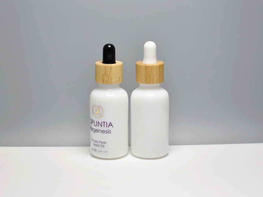 Opal Glass Dropper Bottles For Cosmetics 10ml to 100ml