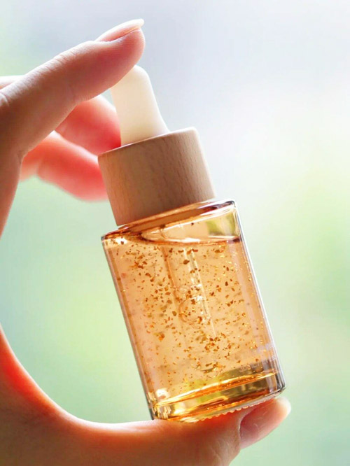 glass bottle with wooden dropper cap as sustainable packaging for beauty 20ml glass bottle with wooden dropper cap as sustainable packaging for beauty