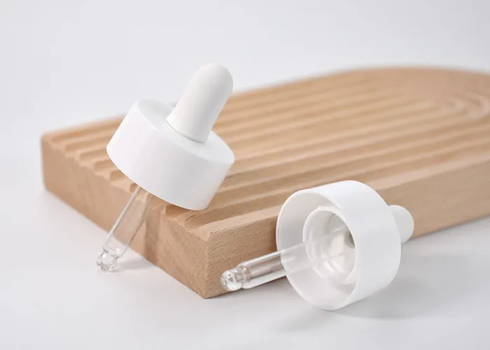 20/400 Wide Cosmetic Dropper Cap Double Wall For Skincare