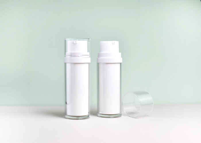 30ml 50ml refillable airless cosmetic packaging supply