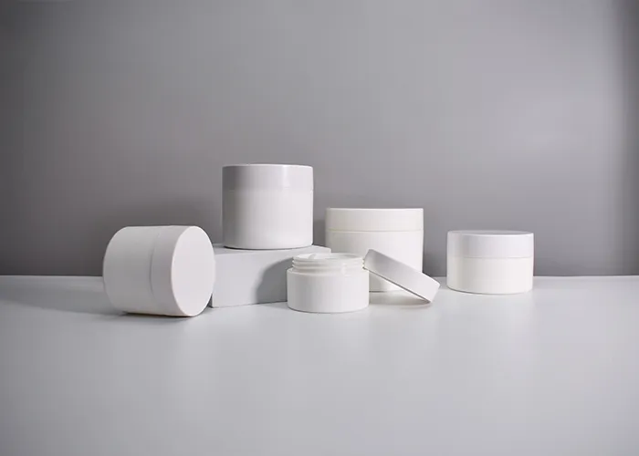 Double Wall PP Cosmetic Jars For Cream 30ml to 250ml