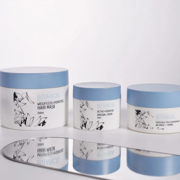 Double Wall PP Cosmetic Jars For Cream