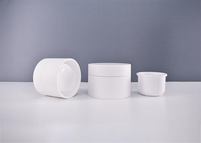 custom 50ml 100ml Plastic PP Refillable Cosmetic Jars