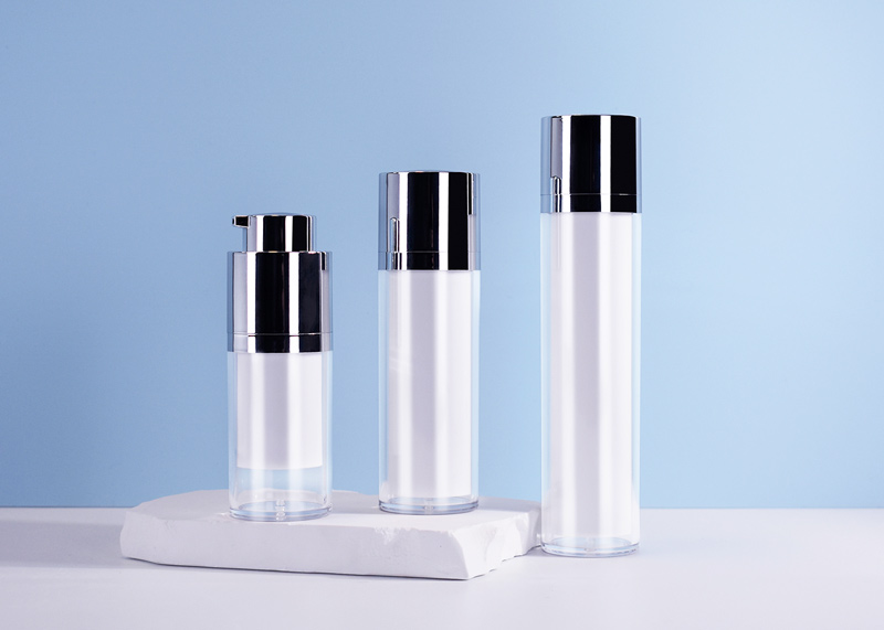 Double Wall Rotatable Airless Pump Bottle
